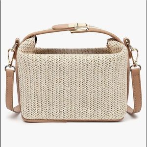 Straw Crossbody Bag